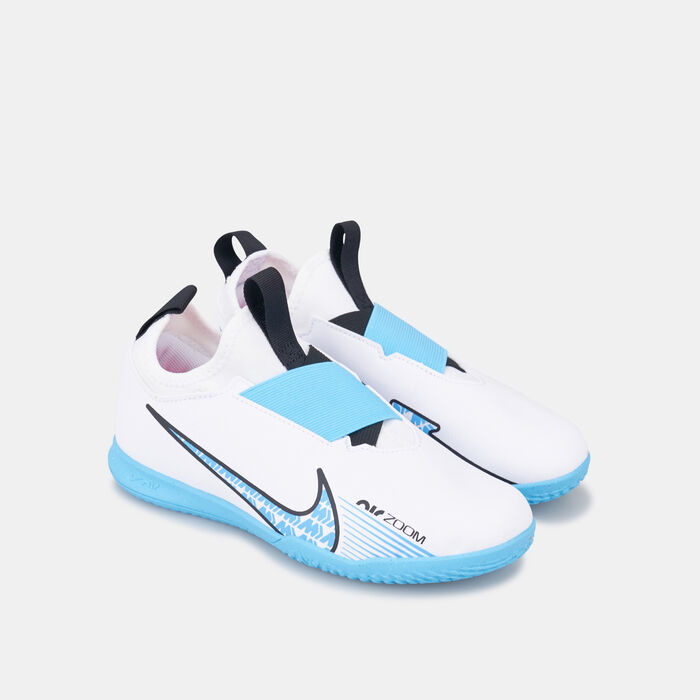Nike Kids' Mercurial Vapor 15 Academy Indoor Court Football Shoes (Younger and Older Kids) White Nike Kids' Mercurial Vapor 15 Academy Indoor Court Football Shoes (Younger and Older Kids) White image number 1