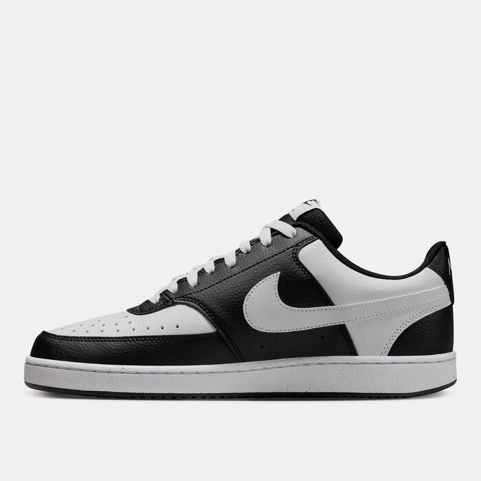 Nike Men's Court Vision Low Shoes Black Nike Men's Court Vision Low Shoes Black image number 2