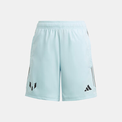 adidas Kids' Messi Woven Shorts Blue