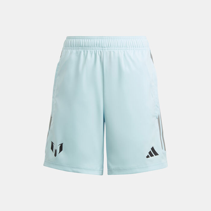 adidas Kids' Messi Woven Shorts Blue image number 0