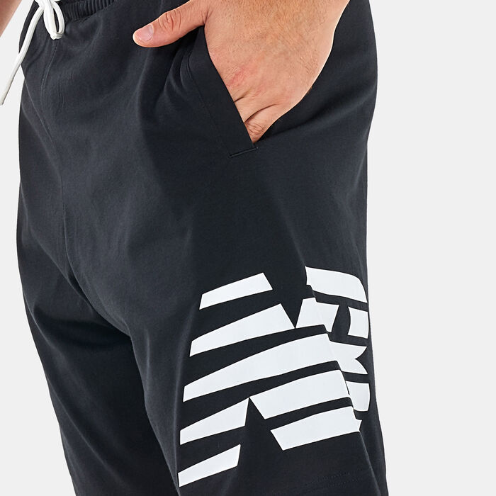 New Balance Men's Heathertech Shorts Black image number 3