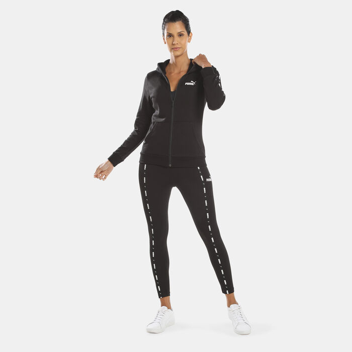 PUMA Women's Power Tape Leggings Black PUMA Women's Power Tape Leggings Black image number 2