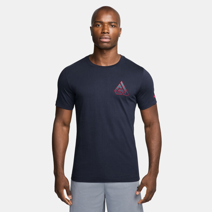 Nike Men's Giannis Antetokounmpo Giannis T-Shirt Blue Nike Men's Giannis Antetokounmpo Giannis T-Shirt Blue image number 0