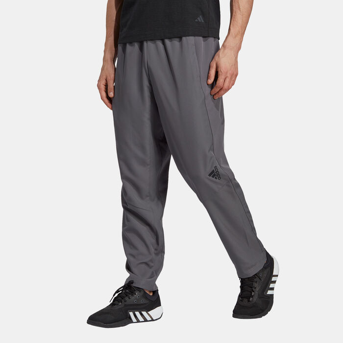 Buy adidas Men's AEROREADY Designed For Movement Training Pant Grey in ...