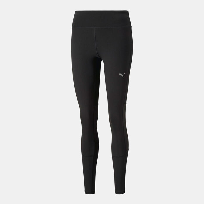 PUMA Women's Run Favourite Regular Rise Long Running Leggings Black PUMA Women's Run Favourite Regular Rise Long Running Leggings Black image number 0