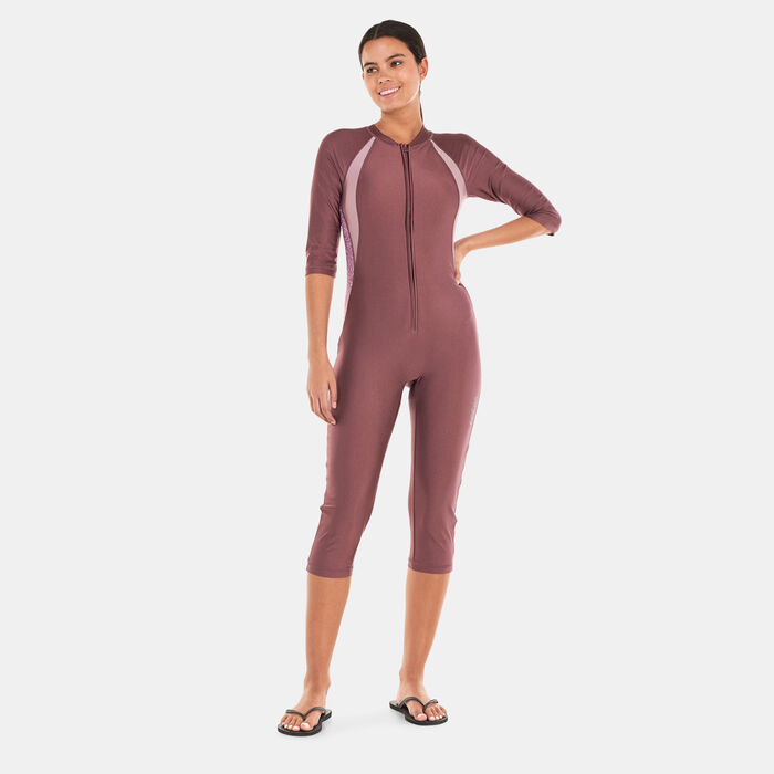COEGA Women's 3/4 SlimKini Pink COEGA Women's 3/4 SlimKini Pink image number 0