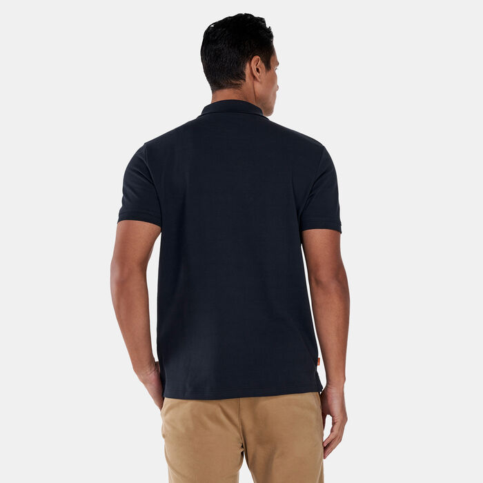 Timberland Men's Millers River Polo Shirt Blue Timberland Men's Millers River Polo Shirt Blue image number 1