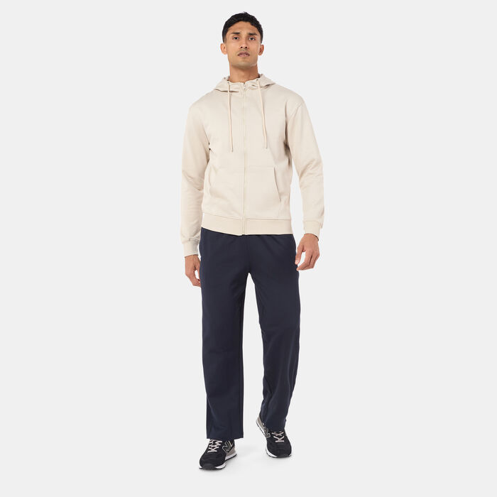 Sun and Sand Sports Men's Full-Zip Hoodie Beige image number 2