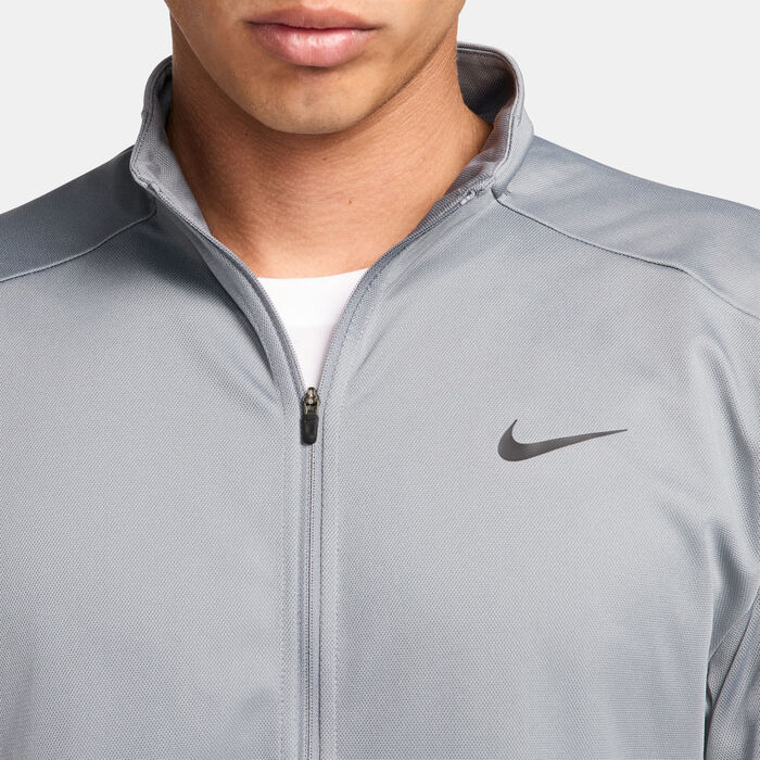 Nike Men's Totality Dri-FIT Knit Versatile Jacket Grey image number 4