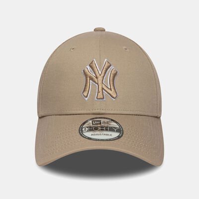 New Era Men's MLB New York Yankees Outline 9FORTY Cap Brown
