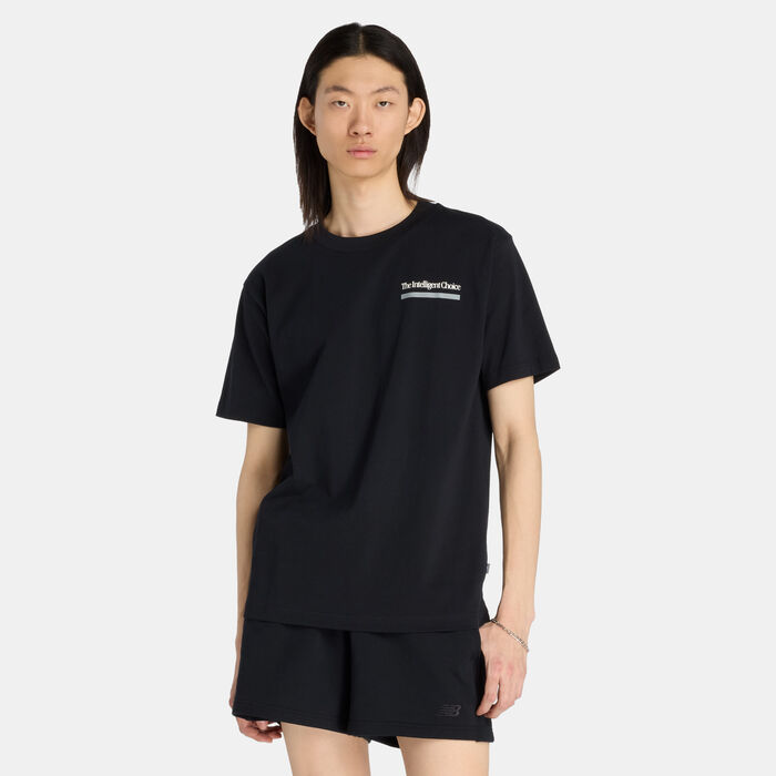 New Balance Men's Athletics Intelligent Choice Graphic T-Shirt Black New Balance Men's Athletics Intelligent Choice Graphic T-Shirt Black image number 0