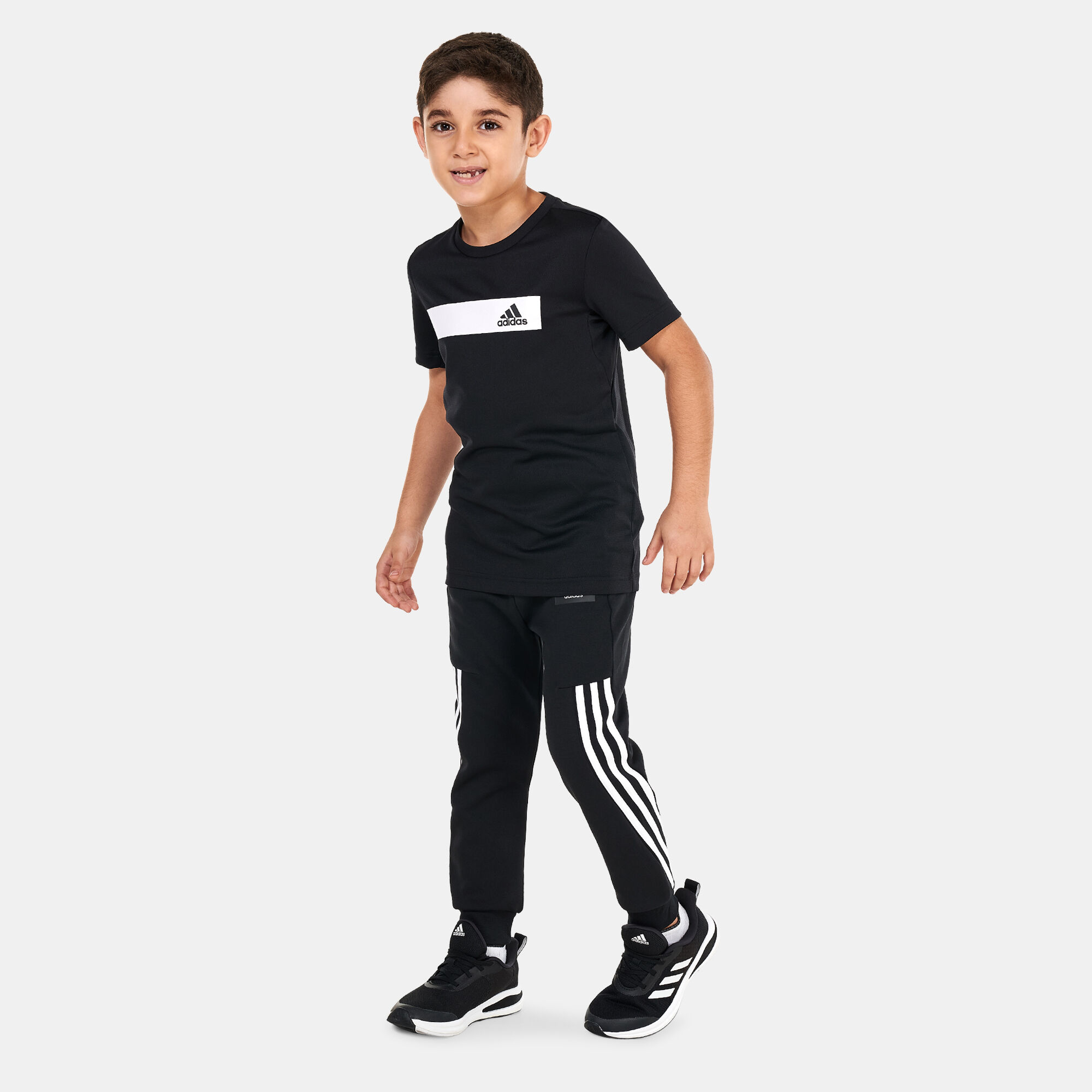 Adidas boys size 3 sales