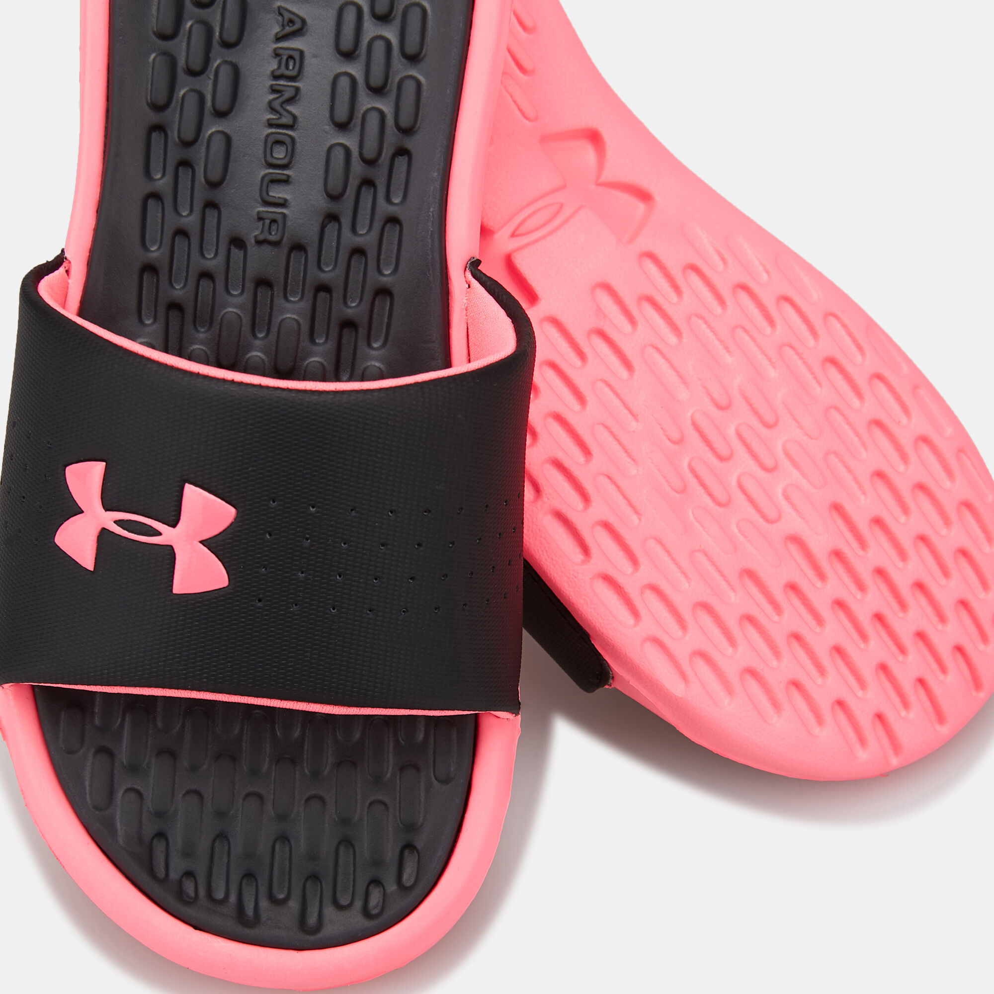 Under armour women's playmaker slides outlet