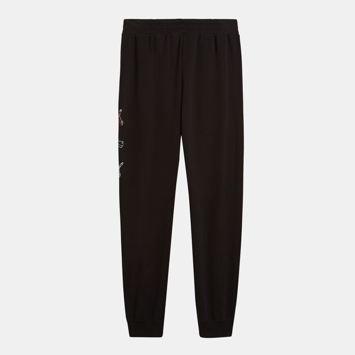 PUMA Men's Essential Logo Lab Execution Sweatpants Black PUMA Men's Essential Logo Lab Execution Sweatpants Black image number 1