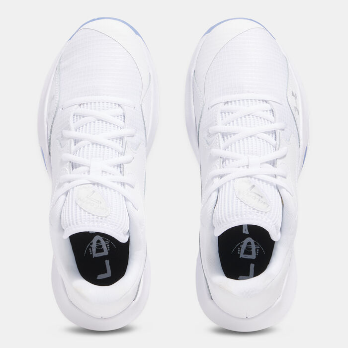 Under Armour Lockdown 7 Low Basketball Shoes White Under Armour Lockdown 7 Low Basketball Shoes White image number 4