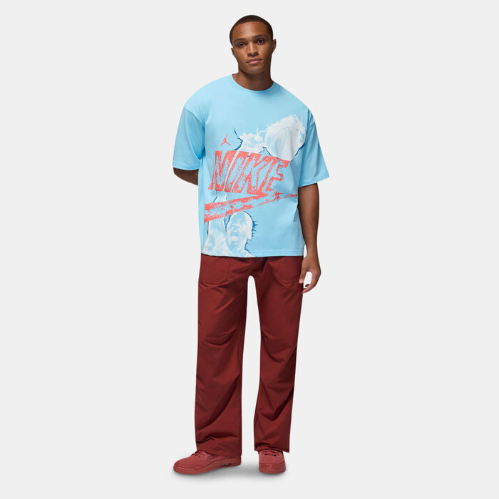Jordan Men's Reissue T-Shirt Blue Jordan Men's Reissue T-Shirt Blue image number 2