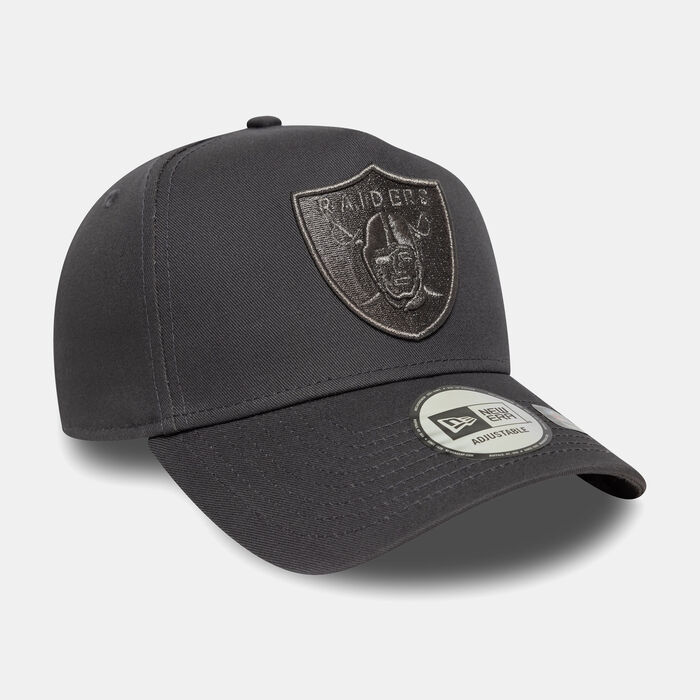 New Era Men's NFL Las Vegas Raiders E-Frame Cap Grey New Era Men's NFL Las Vegas Raiders E-Frame Cap Grey image number 2