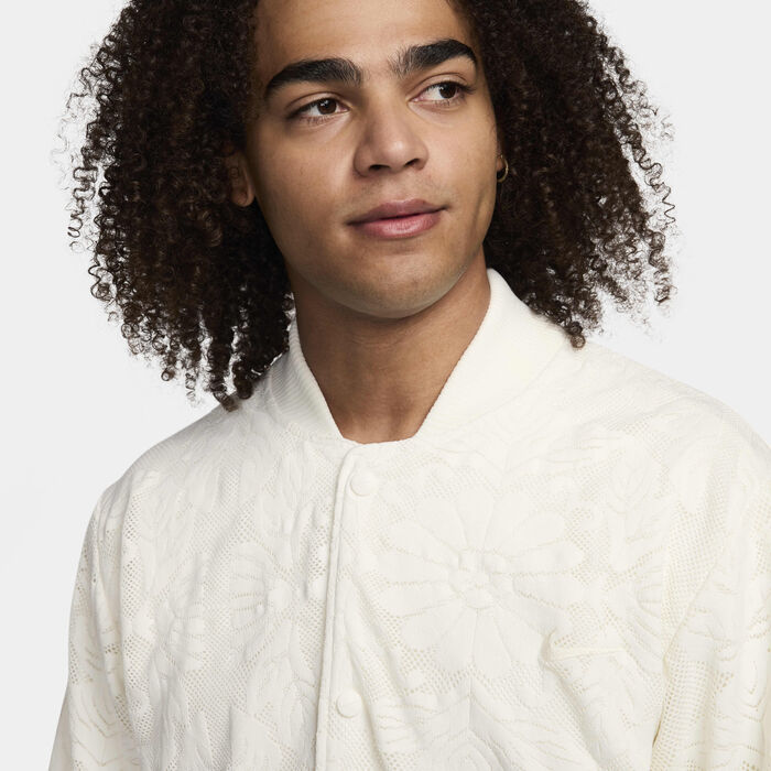 Nike Men's Dri-FIT Basketball Jacket White image number 2