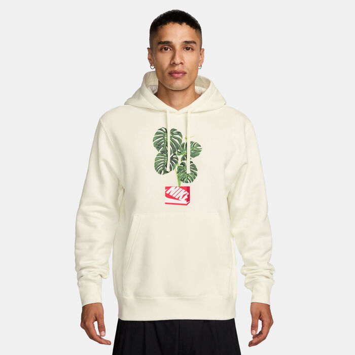 Nike Men's Club Hoodie White Nike Men's Club Hoodie White image number 0