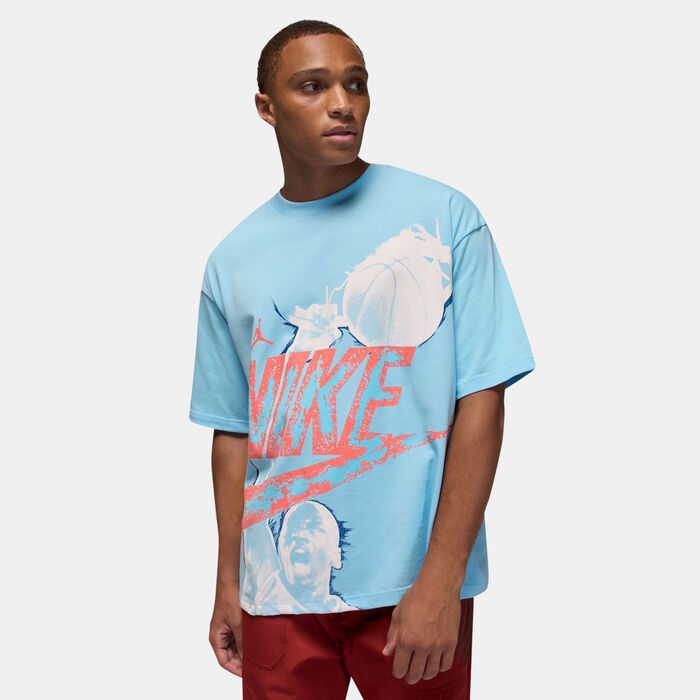 Jordan Men's Reissue T-Shirt Blue Jordan Men's Reissue T-Shirt Blue image number 0