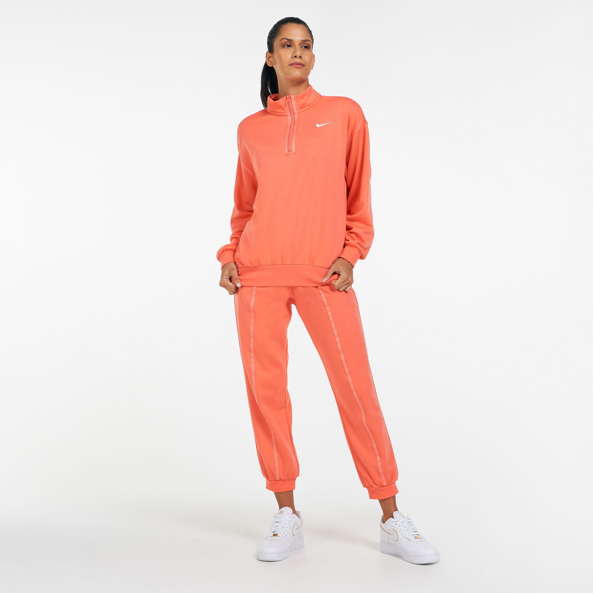 Women s Sportswear Icon Clash Sweatshirt Orange Nike in KSA SSS