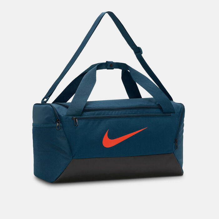 Nike Brasilia Training Duffel Bag Blue Nike Brasilia Training Duffel Bag Blue image number 1