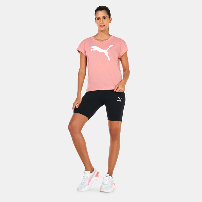 PUMA Women's Modern Sports T-Shirt Pink PUMA Women's Modern Sports T-Shirt Pink image number 2