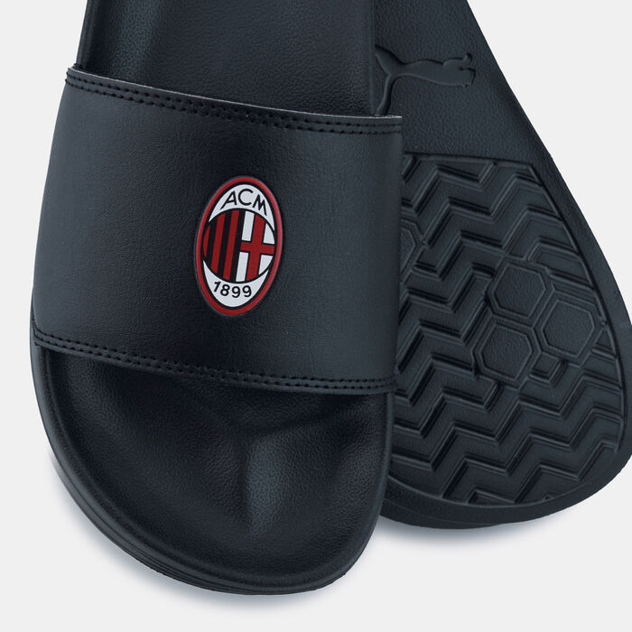 PUMA Men's AC Milan Leadcat 2.0 Slides Black PUMA Men's AC Milan Leadcat 2.0 Slides Black image number 2
