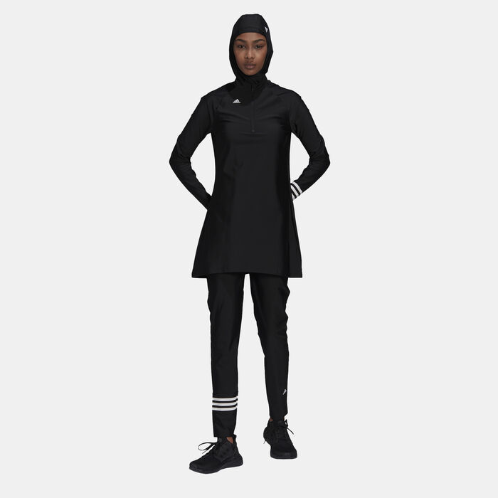 adidas Women's 3-Stripes Swimming Pant Black image number 5