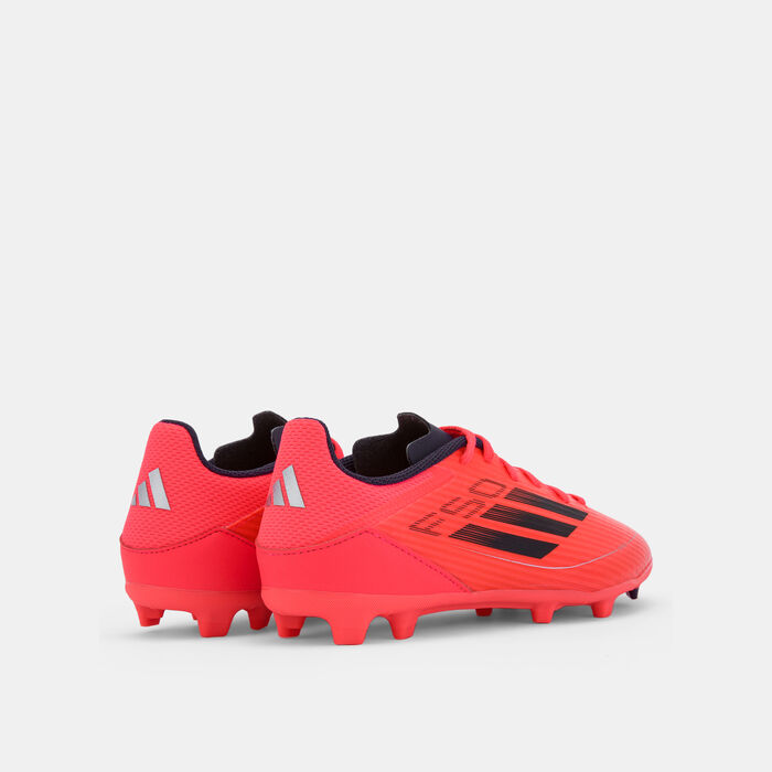 adidas Kids' F50 League Multi-Ground Football Shoes Blue image number 2