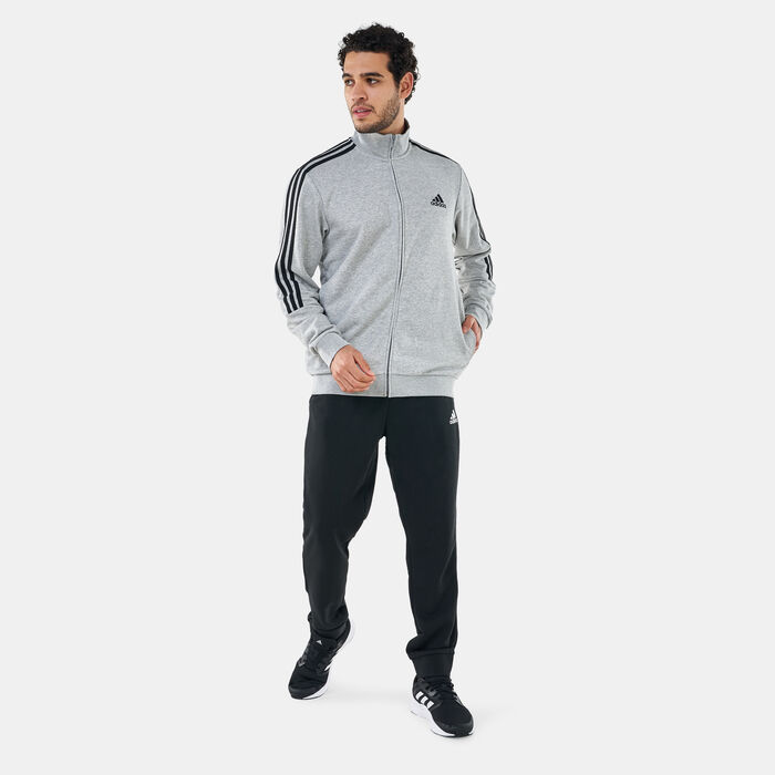 adidas Men's AEROREADY Essentials 3-Stripes Tracksuit Blue adidas Men's AEROREADY Essentials 3-Stripes Tracksuit Blue image number 0