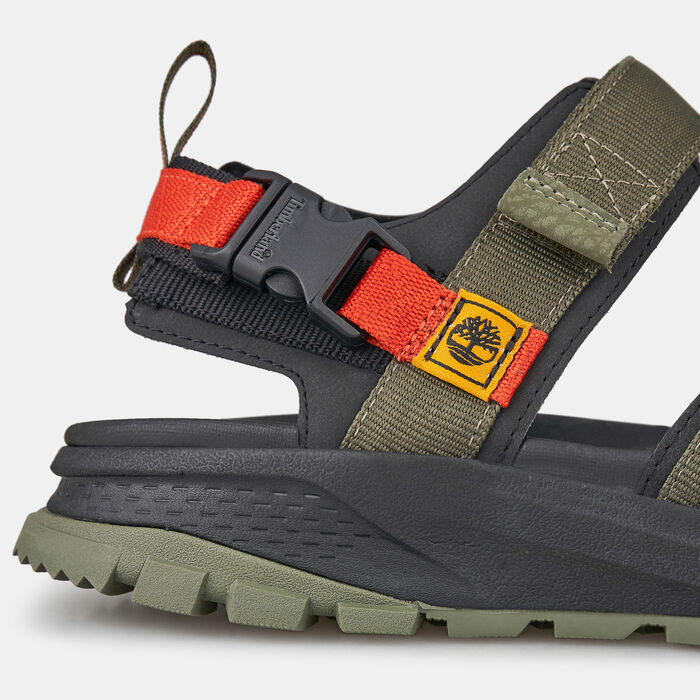 Timberland Men's Garrison Trail Web Sandals Green Timberland Men's Garrison Trail Web Sandals Green image number 4