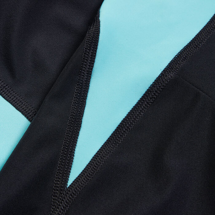 Speedo Women's Asia Fit Panel Legskin Swimsuit Black image number 4