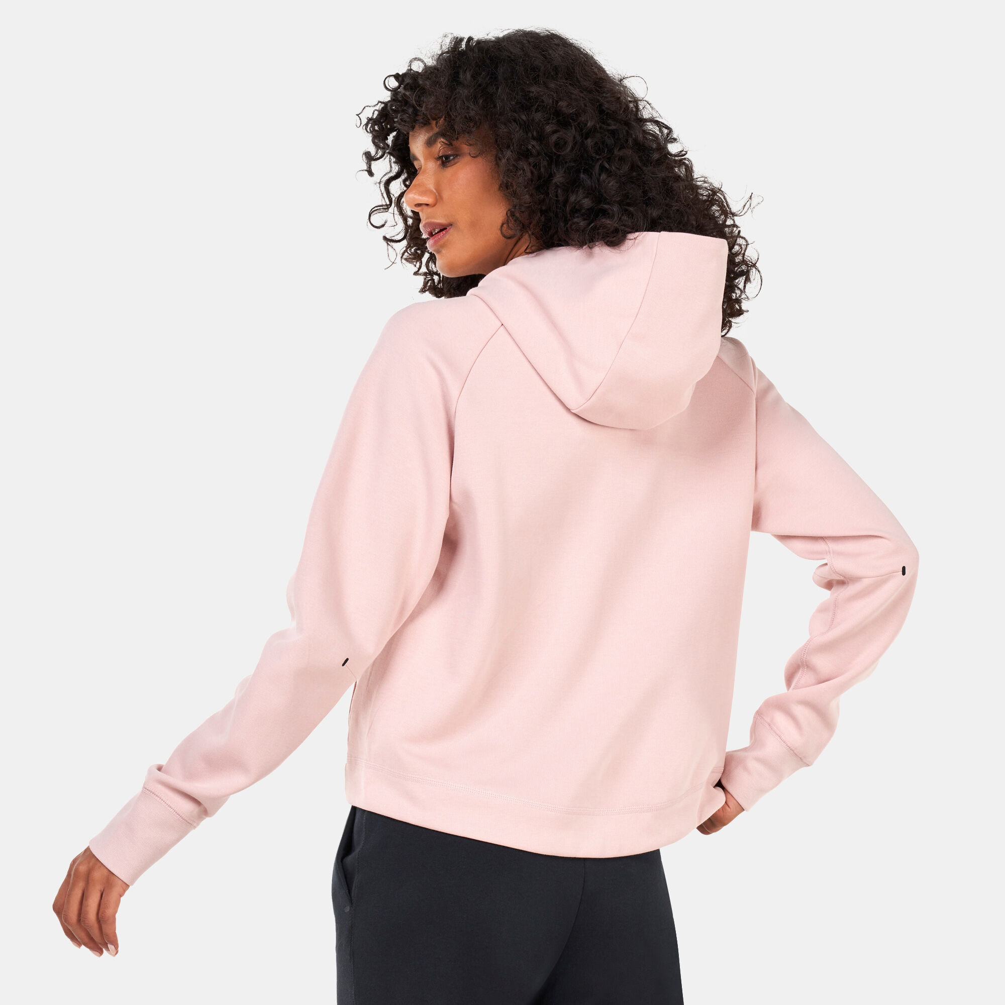 Buy Nike Women s Sportswear Tech Fleece Windrunner Hoodie Pink in