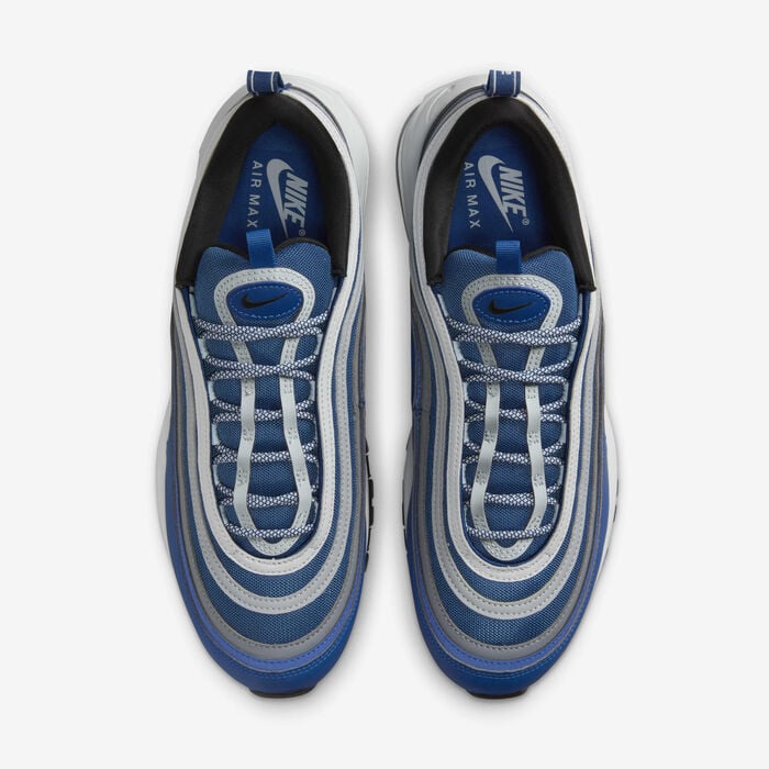 Nike Men's Air Max 97 Shoes Blue Nike Men's Air Max 97 Shoes Blue image number 4