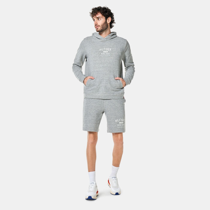 Tommy Hilfiger Men's Graphic Logo Shorts Grey image number 2