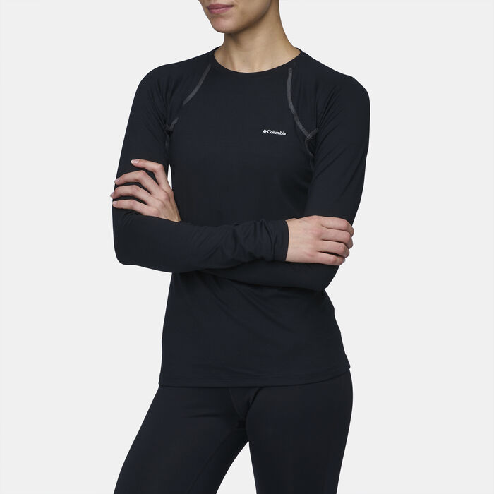 Columbia Heavyweight Stretch Long Sleeve T-Shirt Black Columbia Heavyweight Stretch Long Sleeve T-Shirt Black image number 0