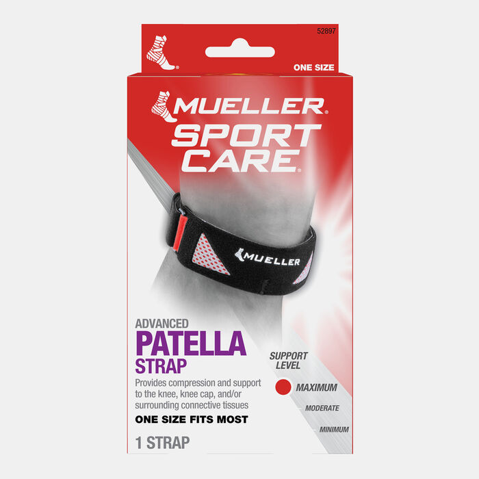 Mueller Advanced Patella Knee Strap (One Size) Black Mueller Advanced Patella Knee Strap (One Size) Black image number 2