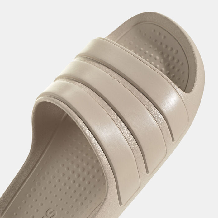 adidas Men's Adilette Flow Slides Brown adidas Men's Adilette Flow Slides Brown image number 4