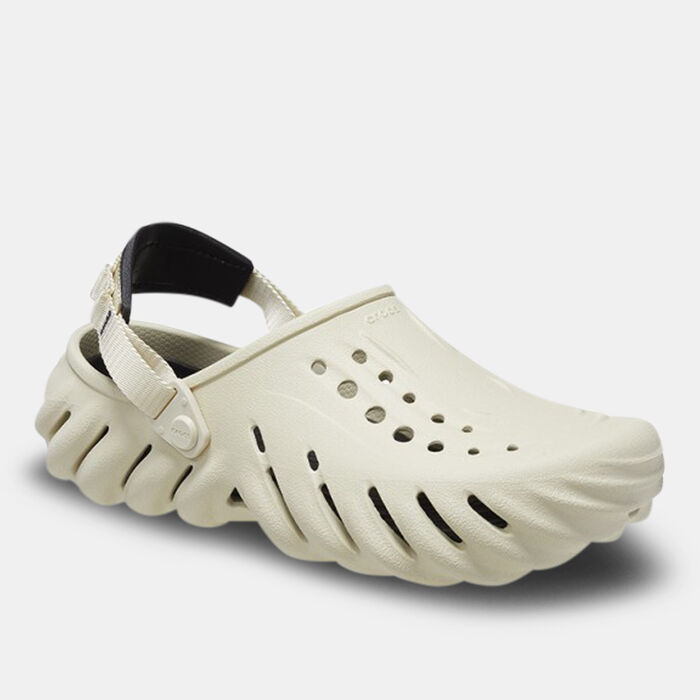 Crocs Men's Echo Clog Beige image number 1