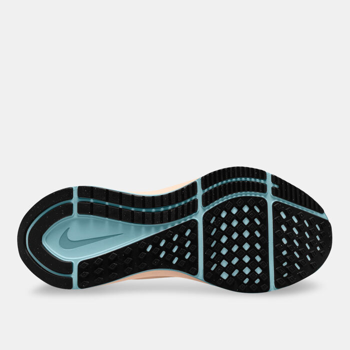 Nike Women's Air Zoom Structure 25 Shoe Blue Nike Women's Air Zoom Structure 25 Shoe Blue image number 2