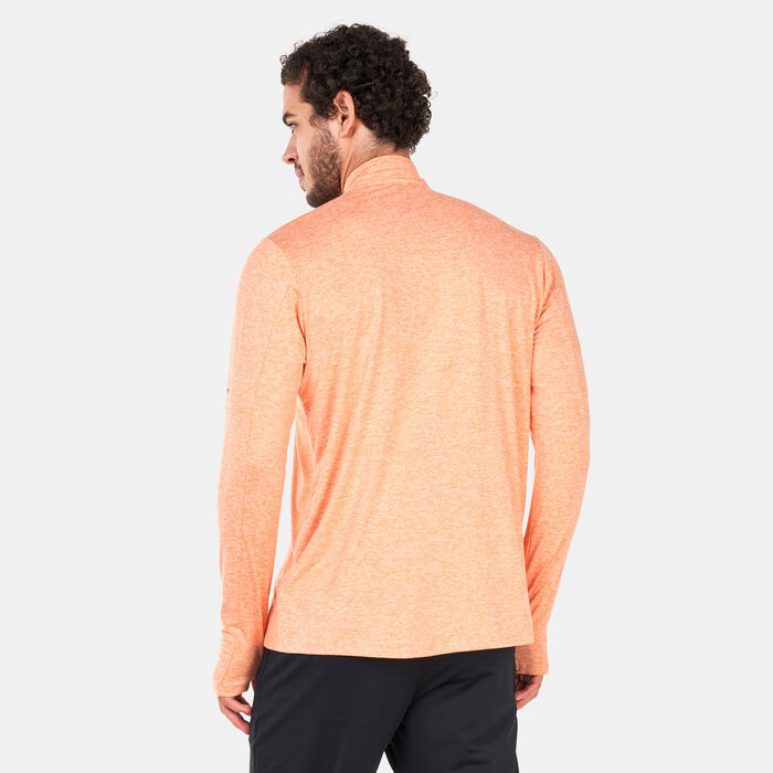 Nike Men's Dri-FIT Element Top Orange Nike Men's Dri-FIT Element Top Orange image number 1