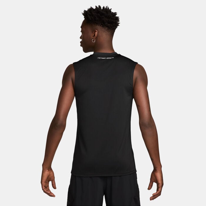 Jordan Men's Sport Dri-FIT Base Layer Tank Top Black Jordan Men's Sport Dri-FIT Base Layer Tank Top Black image number 1