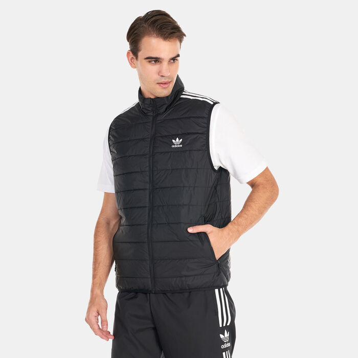 adidas Originals Men’s Padded Puffer Vest Black image number 0