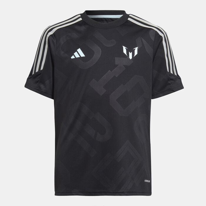 adidas Kids' Messi Training Jersey Black adidas Kids' Messi Training Jersey Black image number 0