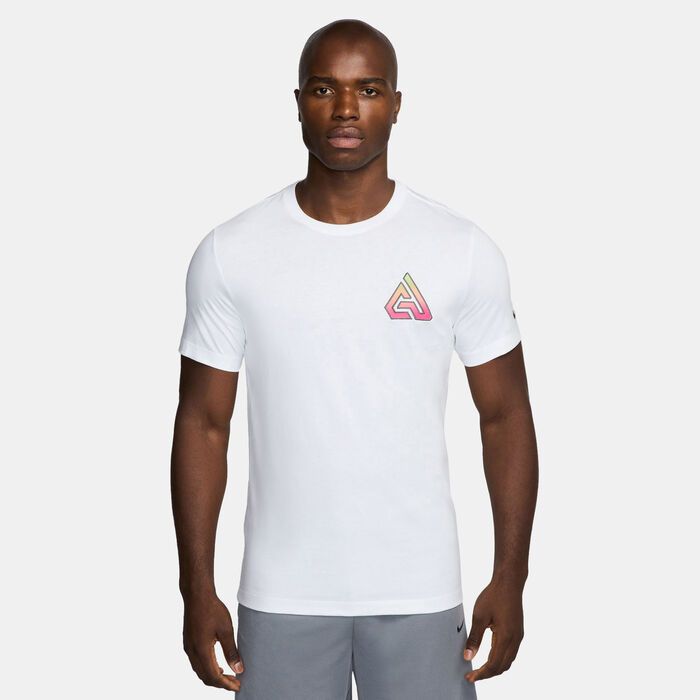 Nike Men's Giannis Antetokounmpo Giannis T-Shirt White Nike Men's Giannis Antetokounmpo Giannis T-Shirt White image number 0