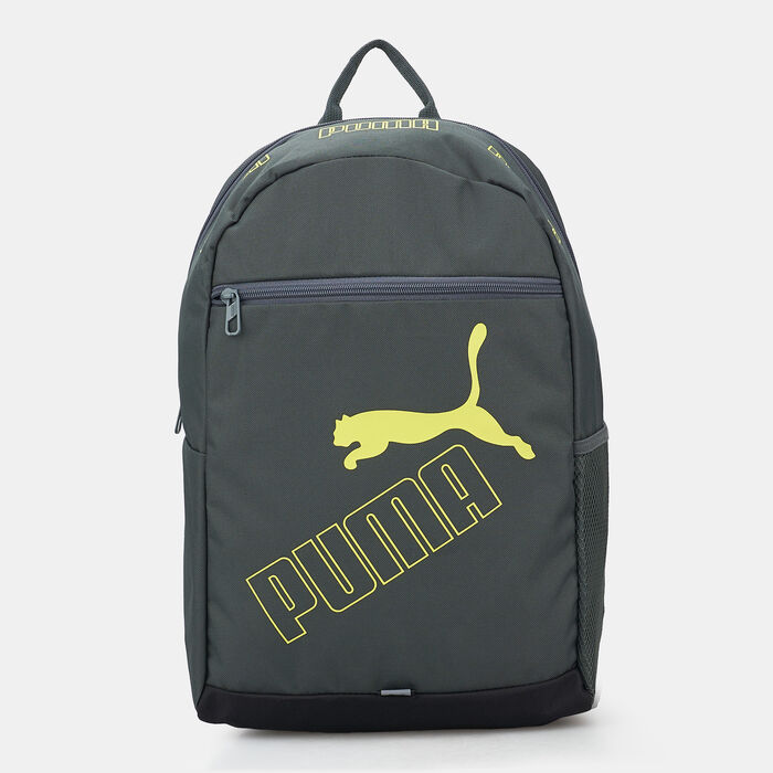 PUMA Logo Phase II Backpack Grey PUMA Logo Phase II Backpack Grey image number 0