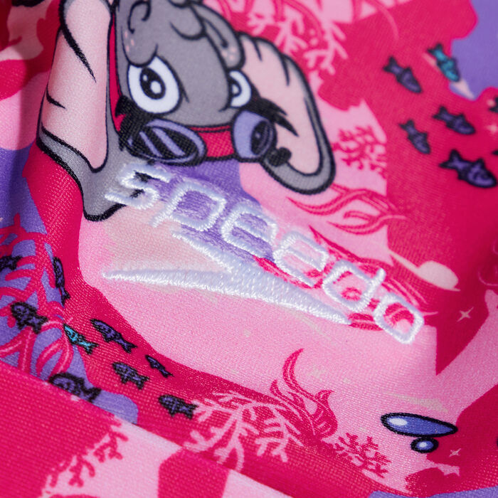 Speedo Kids' Learn T Swim Cap Pink image number 3
