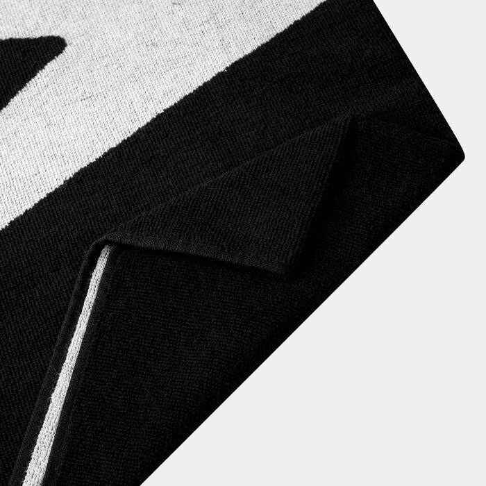 Speedo Logo Beach Towel Black Speedo Logo Beach Towel Black image number 4