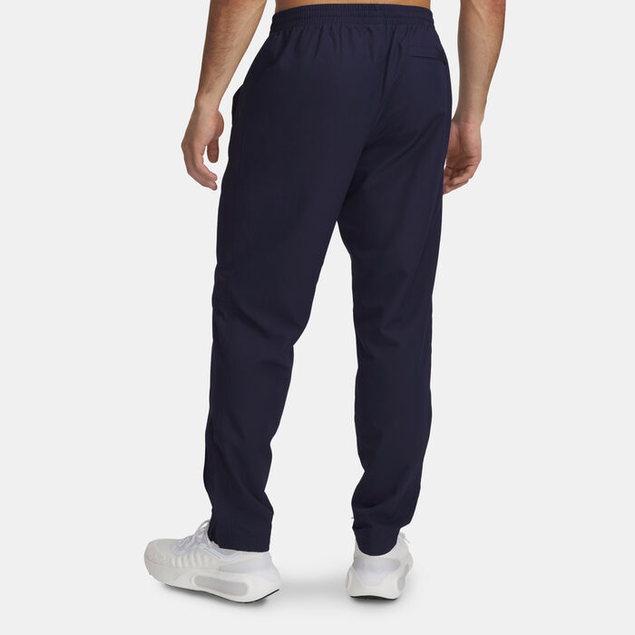 Under Armour Men's Rival Woven Windbreaker Pants Blue Under Armour Men's Rival Woven Windbreaker Pants Blue image number 1
